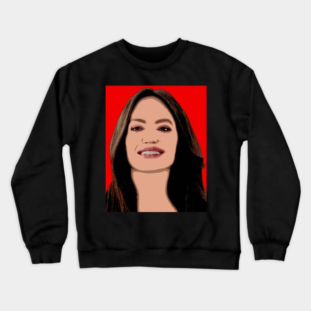 angelina jolie Crewneck Sweatshirt by oryan80